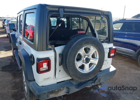 2019 Jeep Wrangler Unlimited Sport S 4X4 from USA, damaged, VIN 1C4HJXDG4KW536062